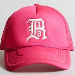 NWT! R13 Trucker Hat Fuchsia Hot Pink